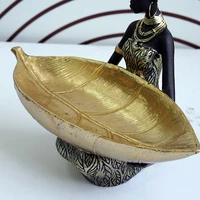 Figure Resin Storage Figurines Africa Woman Home Desktop Decor 5