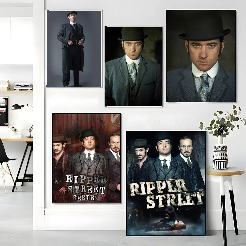 tv series R-Ripper Street-T Painting Calligraphy Boho Botanical Decor for Living Room Elegant Home Style
