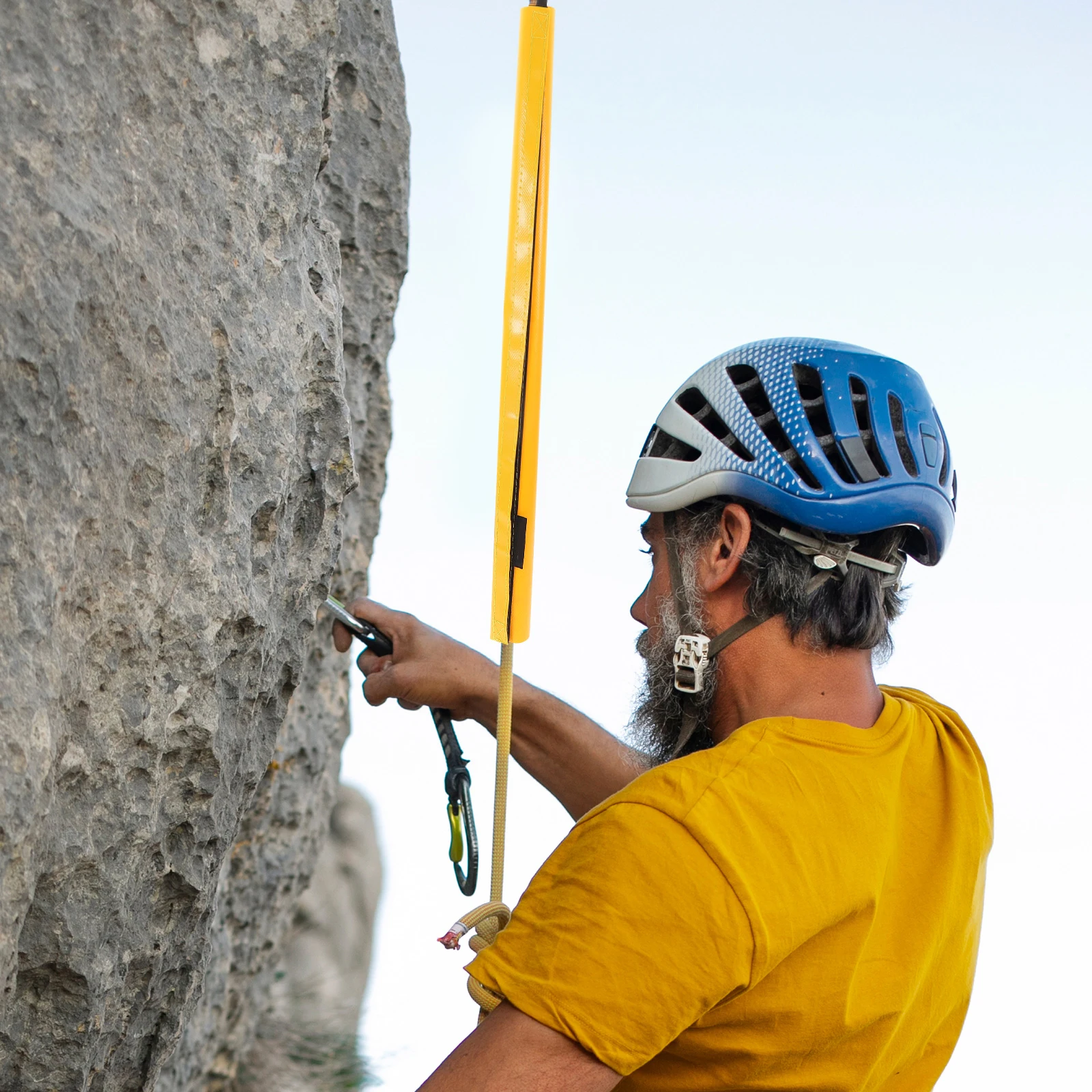 

1PC Rope Protector Sleeve Sturdy PVC Climbing Equipment Chain Case Mountaineering Abseiling Outdoor Work Arborist Cover