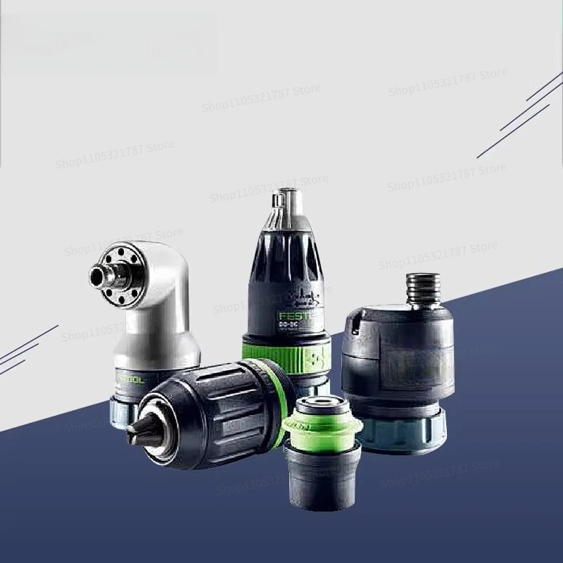 For 90° Right‑Angle Head & Quick‑Change Drill Chuck, Power Tool Accessories for Cordless Drill Impact Driver