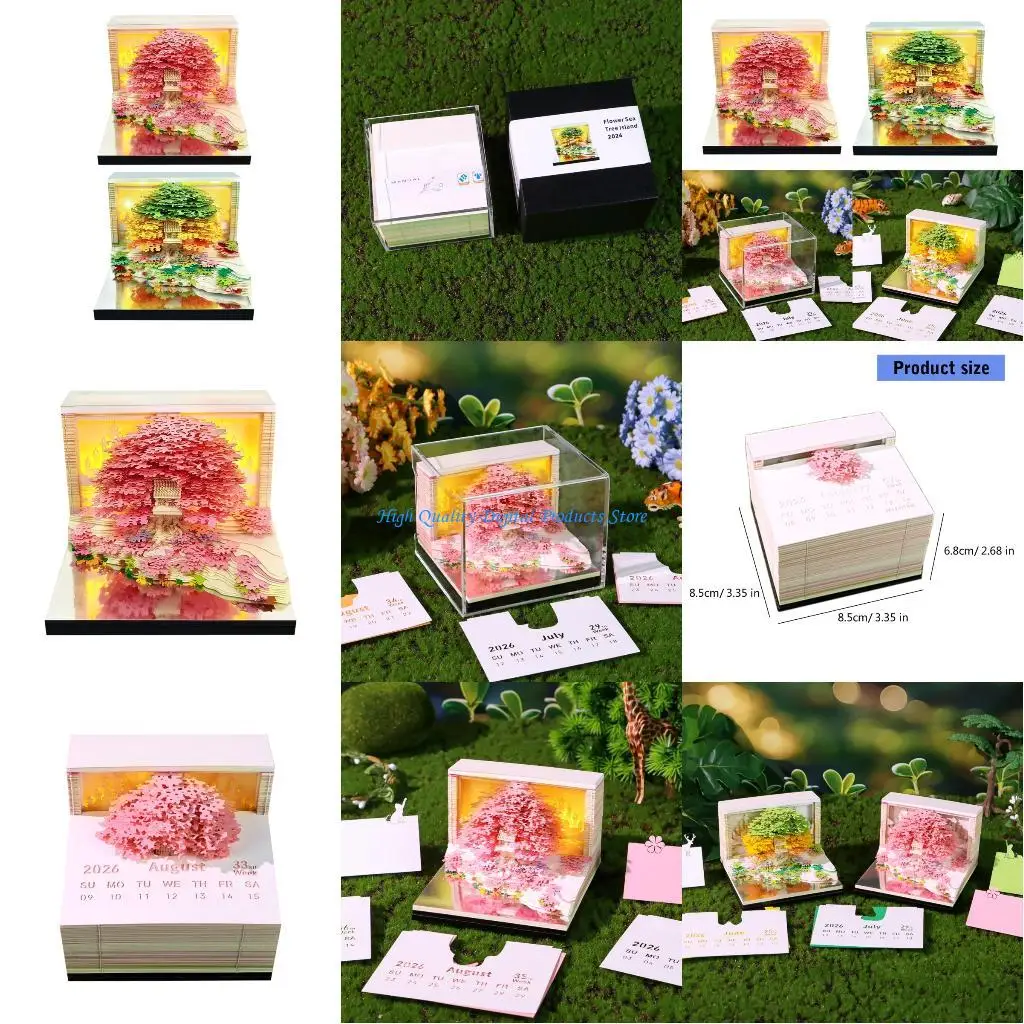 

U2JE Twenty twenty six Vegetal Weekly Planner Artistic Blossomy Panes Office Deck Concept Specialty Paper Craft