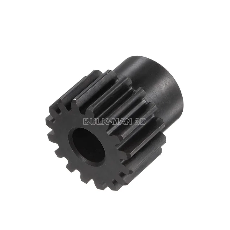 1Pcs Bulk-Man 3D Mod 1.0 Gear Pinion 6.35mm Bore 16/20/32/40 Teeth Motor for Motor Gear With Step Blackened Transmission Parts
