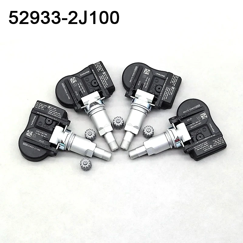 

1/4PCS TPMS Car Tire Pressure Sensor for Hyundai Accent Equus Genesis ix20 KIA Ceed Rio Picanto Sorento 52933-2J100 433MHz
