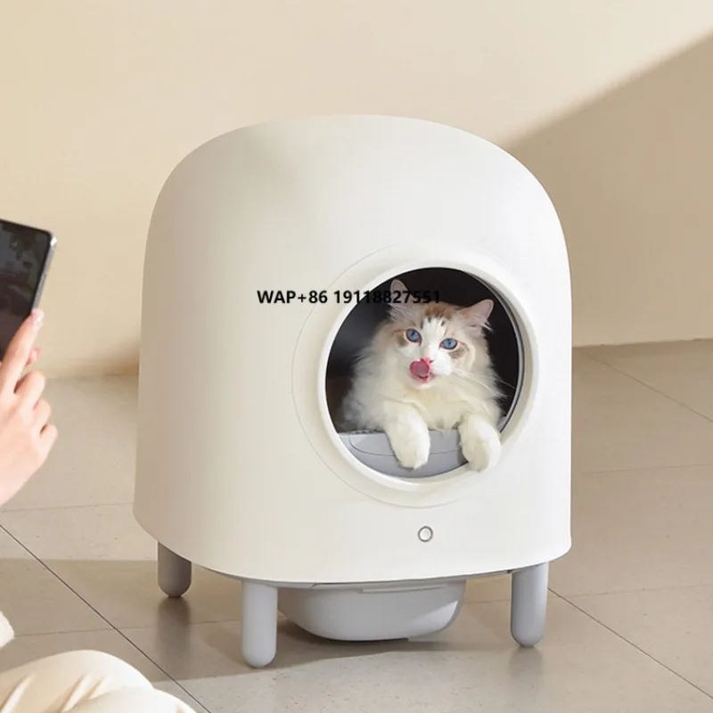 

Best Seller Smart Control Self-Cleaning Cat Box with Automatic Odor Removal Cat Toilet & Accessories