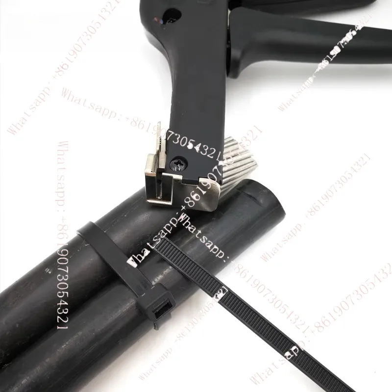 Tie tool, tie gun for nylon tie width 4.8-12 mm