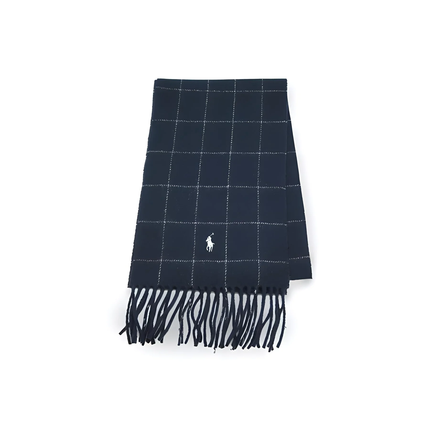

Polo Ralph Lauren Wool, Nylon Knit Scarves Unisex Marine Blue PC0743433