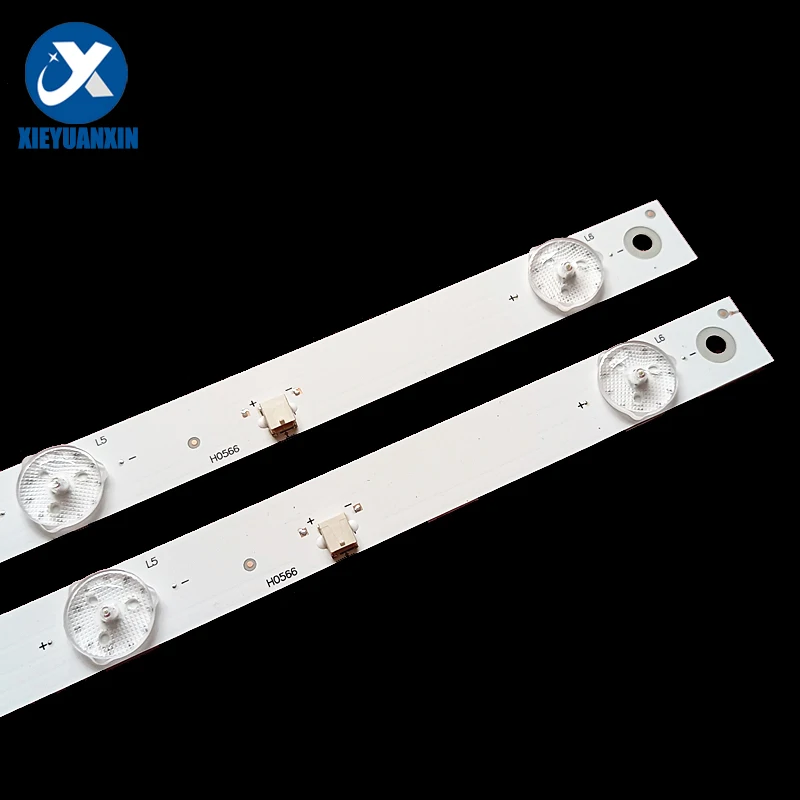 2 pces 596mm led backlight strip para changhong 32 "tv RF-AB320E30-0601S-10 led32e30rh 6901-le32e30-a1 32j1200 32ce2220 LB-C320X15