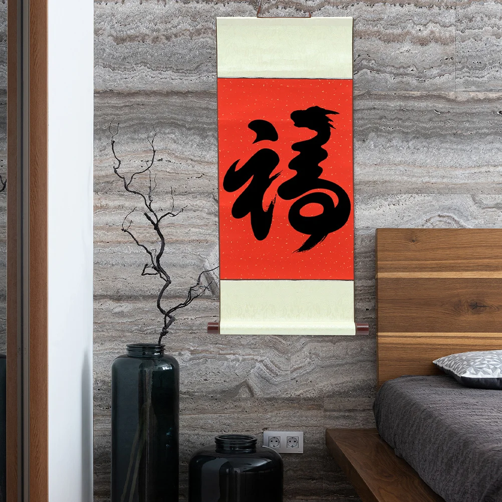 

Red Spattered Gold Xuan Paper Blank Calligraphy Scroll For Ink Painting Drawing Art Wall Decor Chinese Rice Paper Practice