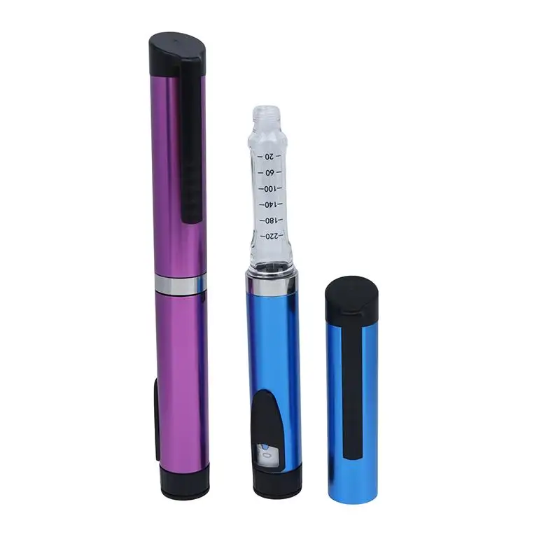 .Hot Sale-1Pcs Wrinkle Care Facial Wrinkle Remover Insulin Injection Pen Tattoo Pen Universal  Aesthetics Magic Pen V3 For Lilly view 6