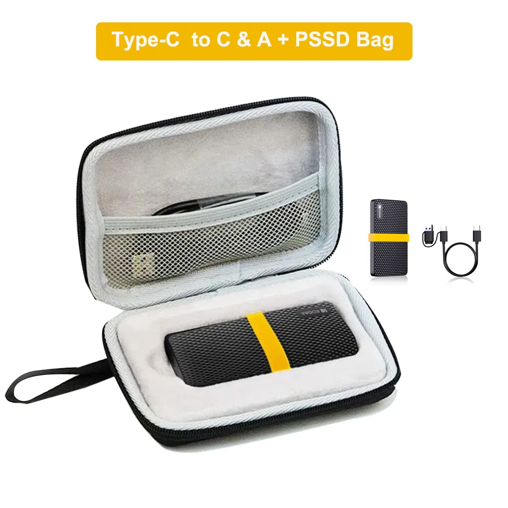 2024 KODAK X200 외장 SSD 하드 드라이브, HD Externo USB3.1, 휴대용 SSD 256GB, 512GB, 1TB, 2TB, 노트북, 스마트폰, PC, TV 선물, 신제품
