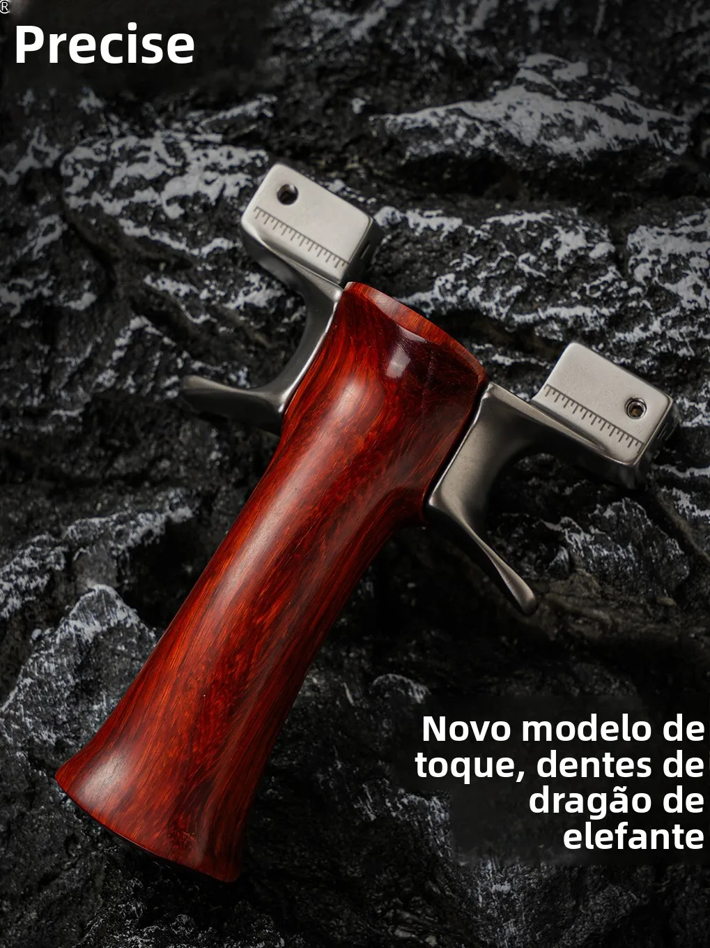 fusee-a-ressort-prezas-avec-poignee-en-acier-inoxydable-dents-de-dragon-peau-d'elephant-pour-l'exterieur-haute-precision-adulte-pression-rapide-grande-puissance