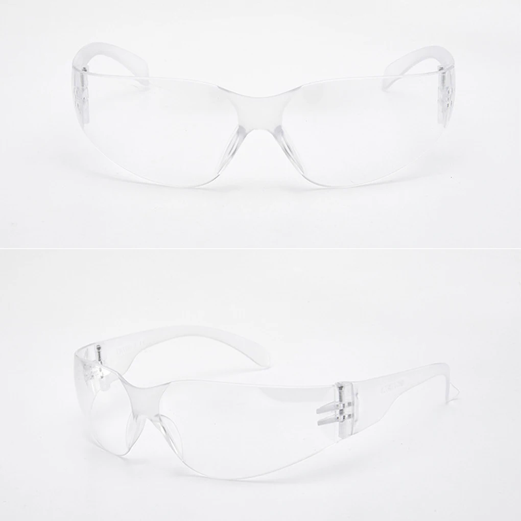 Portable Clear Protective Eyewear Impact-resistant Simple Style Safety Glasses Eye Protection Anti Fog Goggles for Welder