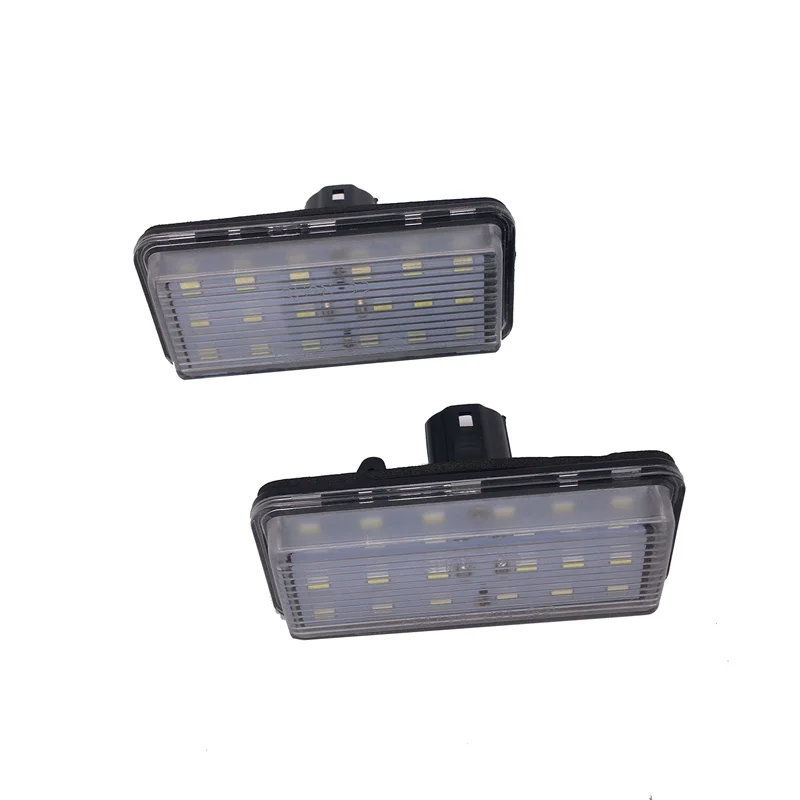 

2 шт., бесплатный светодиодный светильник номерного знака автомобиля для Toyota Land Cruiser 120 Land Cruiser 200 Prado 200 для Lexus LX470 GX470