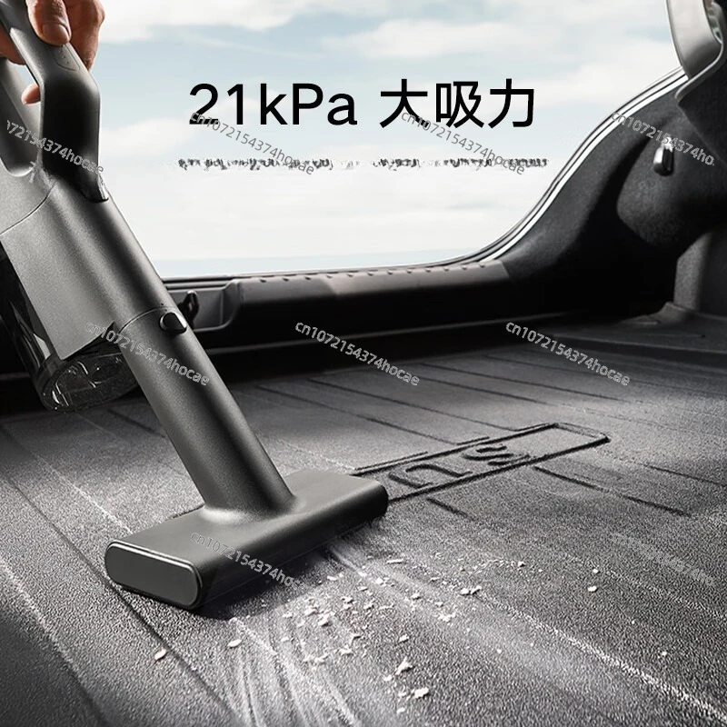 Car vacuum cleaner with large suction wireless handheld, household blowing and suction all-in-one machine