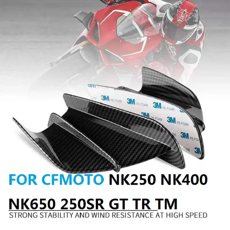 FOR  CFMOTO NK250 NK400 NK650 250SR GT TR TM modified shroud fixed wing motorcycle accessories