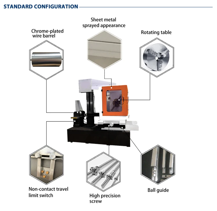 آلة قطع متعددة الوظائف اليشم الجرانيت حجر الماس آلة قطع الأسلاك الكاشطة باستخدام الحاسب الآلي #6