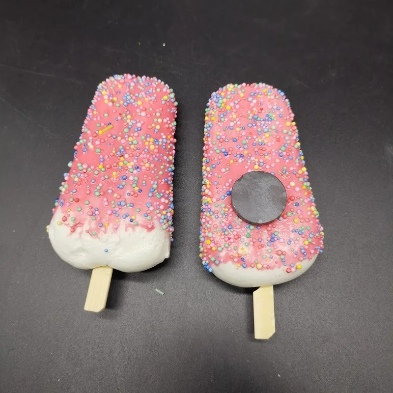 Simulation Ice Cream Summer Fake Ice Cream Shop Photo Props Kids Teaching Toys Artificial Ice Cream Window Display