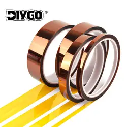Gold High Temperature Heat BGA Tape Thermal Insulation Tape Electronics Board Protection Polyimide Adhesive Insulating Tape