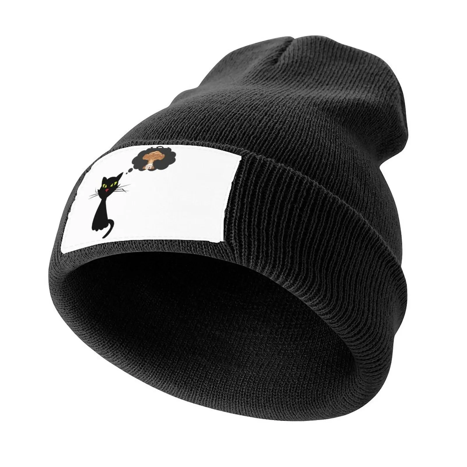 

Dreaming Of Destruction Knitted Cap Visor Streetwear funny hat Gentleman Hat For Men Women's