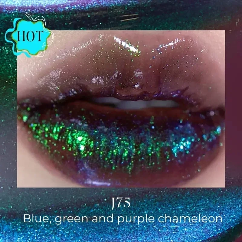 

Moisturising Mirror Jelly Glitter Lip Gloss Waterproof Long Lasting Chameleon Magic Lipstick Ladies Makeup Cosmetics