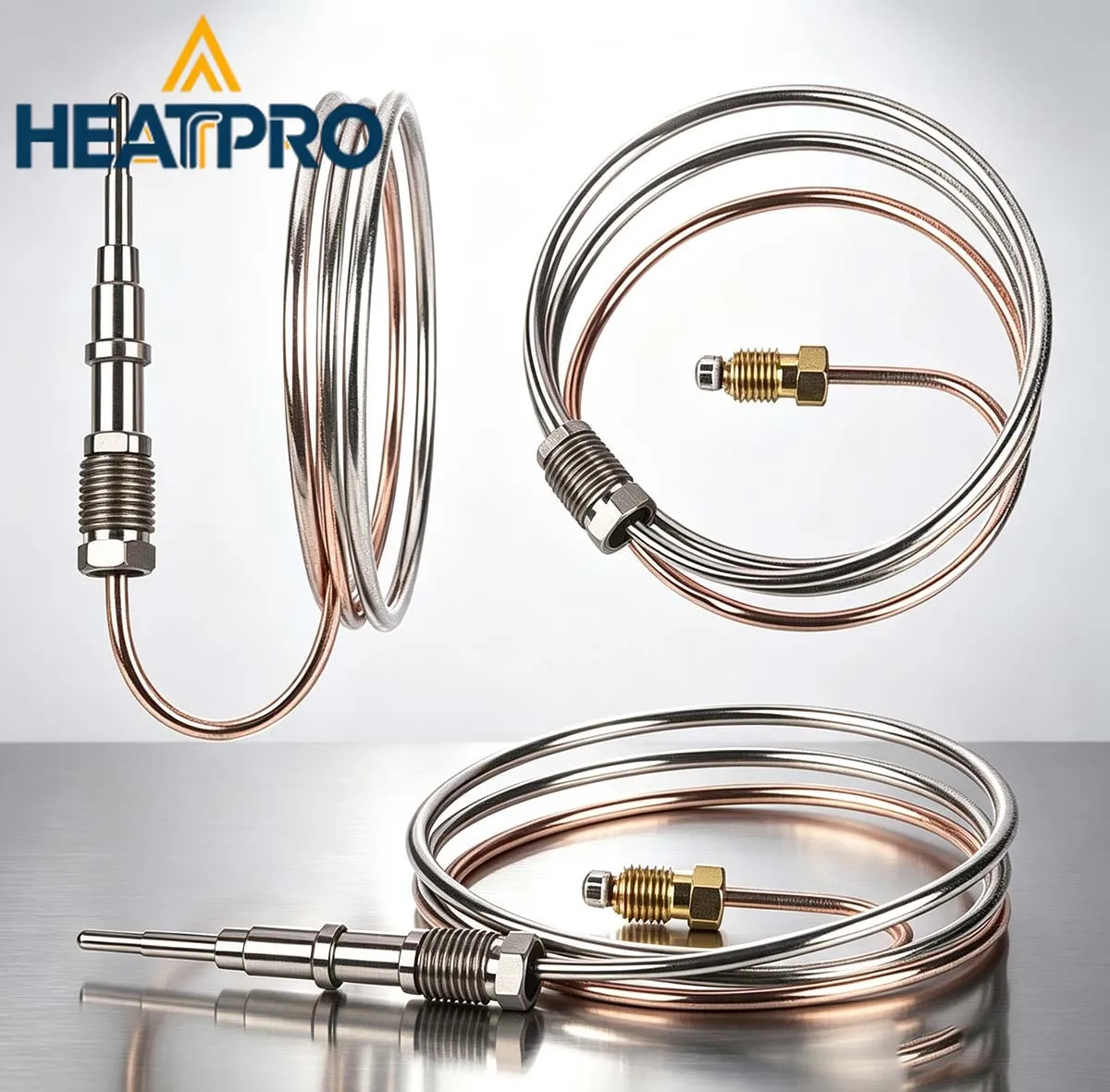 5PCS Gas Thermocouple Flame Probe Repair Spare Component Suitable For Vaillant Bosch Gas Water Heater Fireplace Cooktop Stove