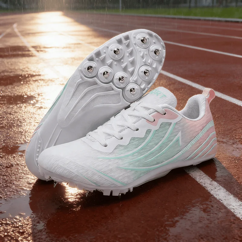 

Professional youth running shoes, lightweight and breathable, suitable for track and field training and competition.