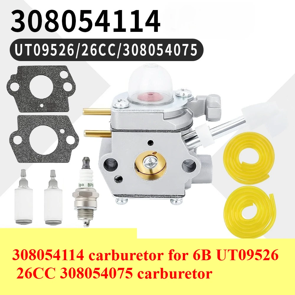 

308054114 carburetor for 6B UT09526 26CC 308054075 carburetor