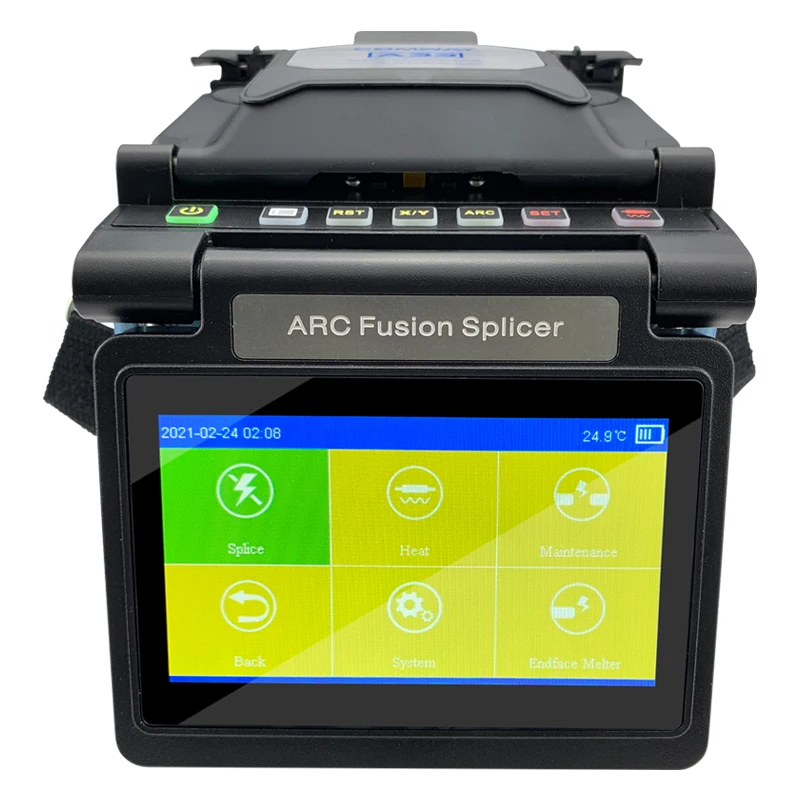 

Full Automatic Touch Operate Fast Splicing Optic Fibre 6 Motor Comway A33 Fusion Splicer Machine