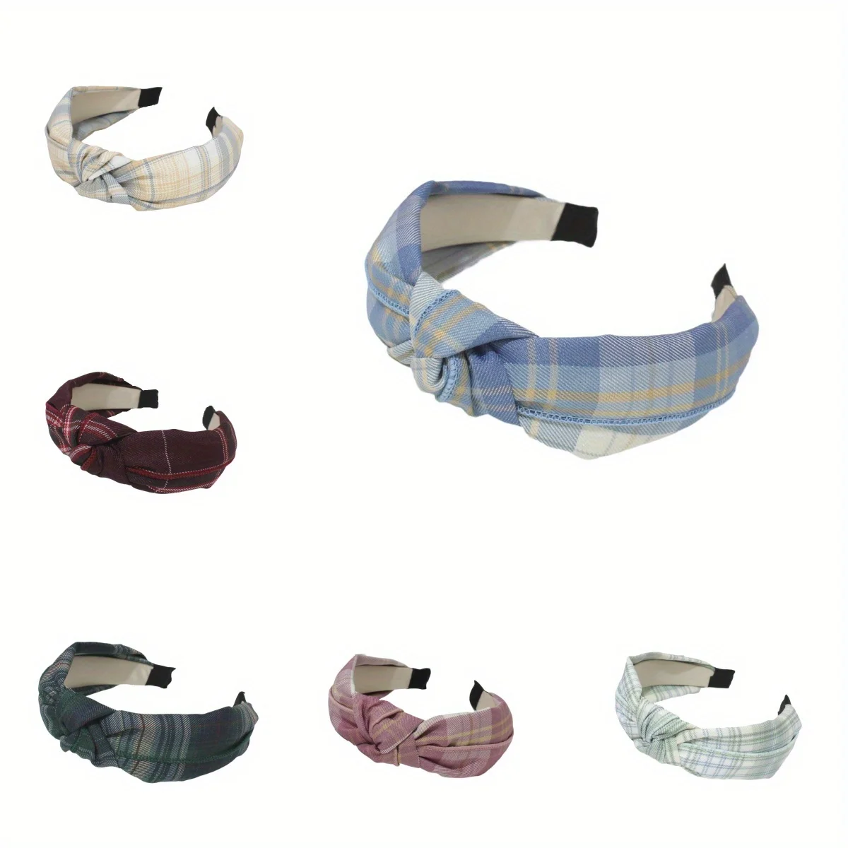 

Elegant Knot Headband Wide Design Multi-Functional Non-Slip for Women Girls Daily Vacation Party Hair Accessories Headwear