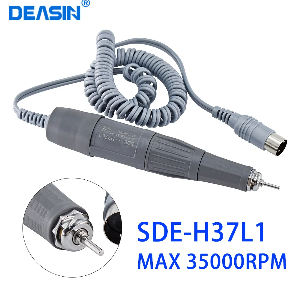 

Drill Pen SDE-H37L1 35000RPM Handpiece For Marathon STRONG210 control box Electric Manicure machine Nails Drill handle Nail Tool