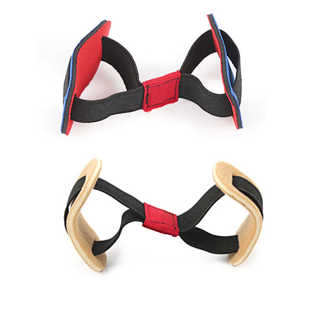 Unisex Foot Hallux Valgus Strap Relieve Pain Elastic Belt Split Toe Orthosis Daily Wear Toe Separator Straightener for Foot Care