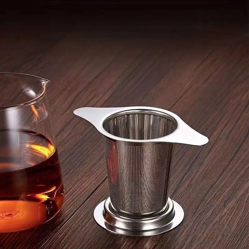 

Food-Grade Stainless Steel Tea Infuser - Practical and Convenient Tea Filter for Brewing Essential Tea Accessories for Home Use