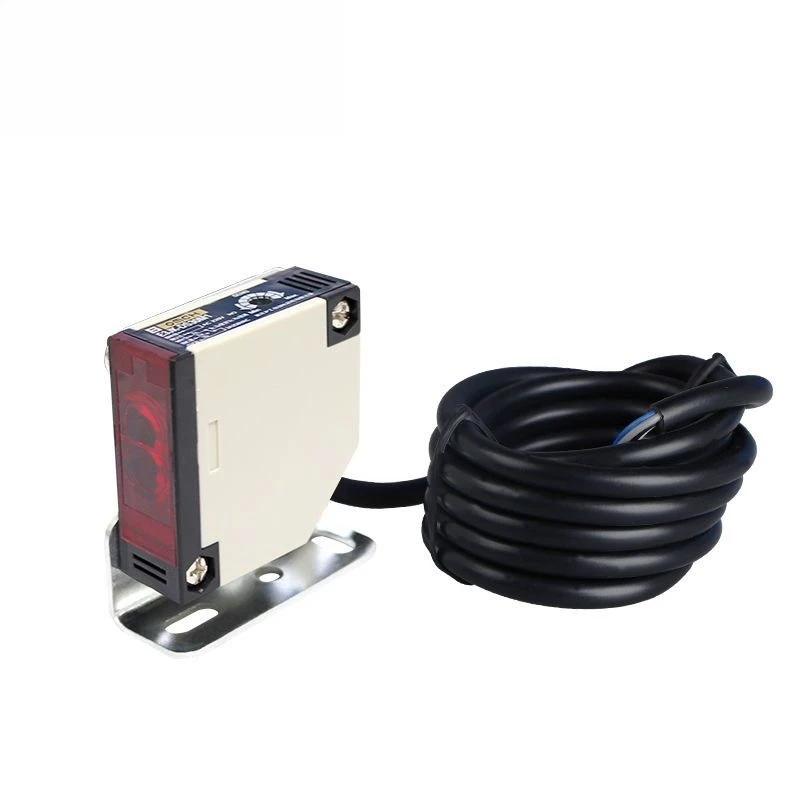 1pc E3JK-R4M1 リフレクター光電センサースイッチミラー付き光電センサーガレージドアアクセス制御信号用