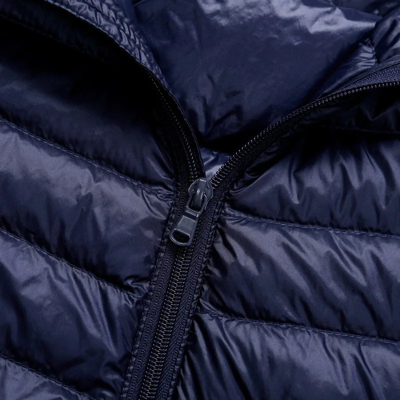 Doudoune en Duvet de Canard Blanc Ultra observateur pour Homme, Manteau Fin Décontracté avec Capuche, Nouvelle Collection Hiver Automne 2023