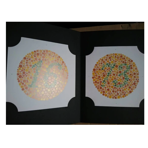 

High quality color blindness test Ishihara color test