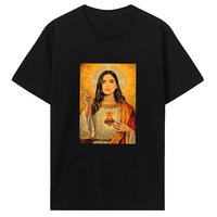 women Graphic Tshirt Introver T-Shirt For Dua Lipa Jesus T Shirt Unisex Tops Tees Women's clothing Streetwear Fashion Y2K