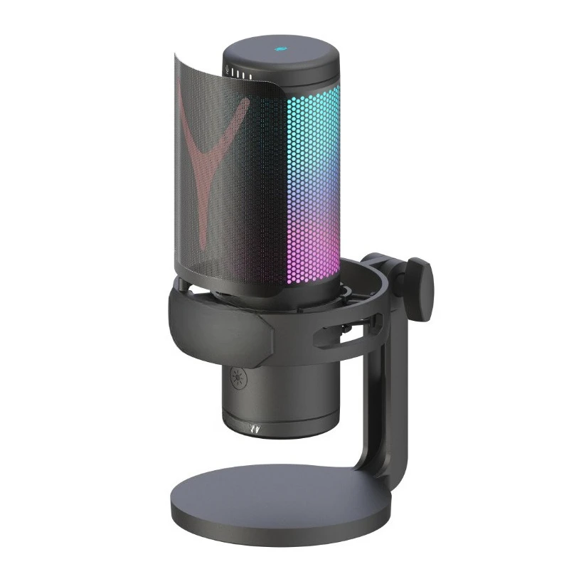 

Software and hardware functions Type-C computer dual interface microphone recording capacitor game