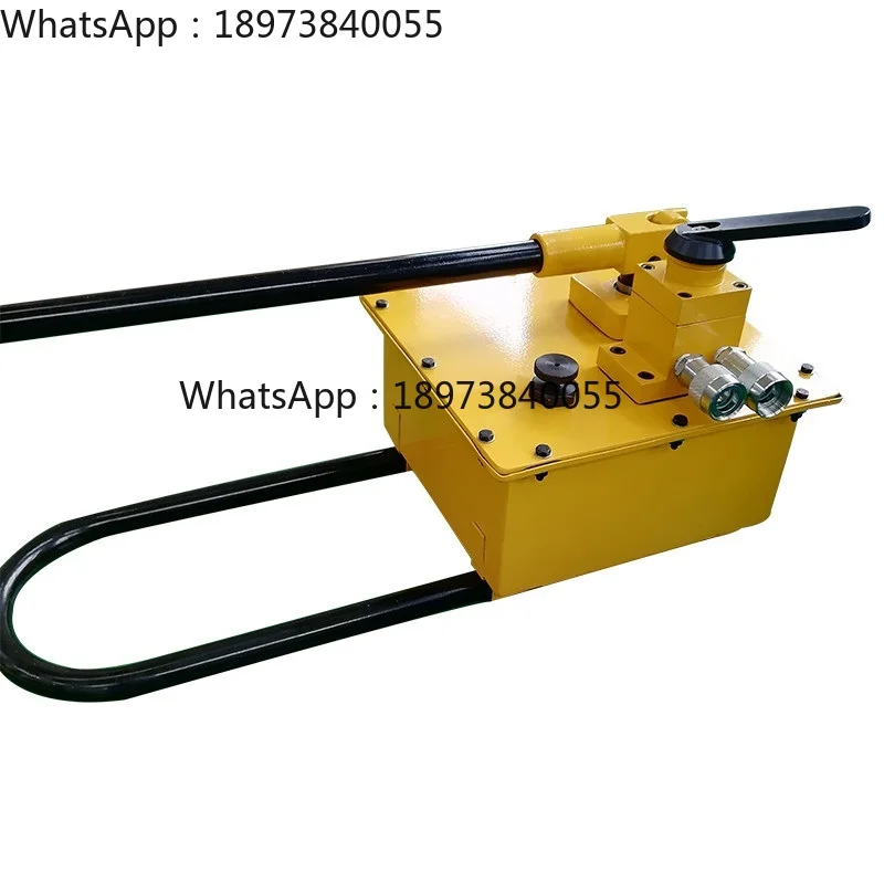 KET-P-464 700 bar double acting two stage steel manual hydraulic hand pump