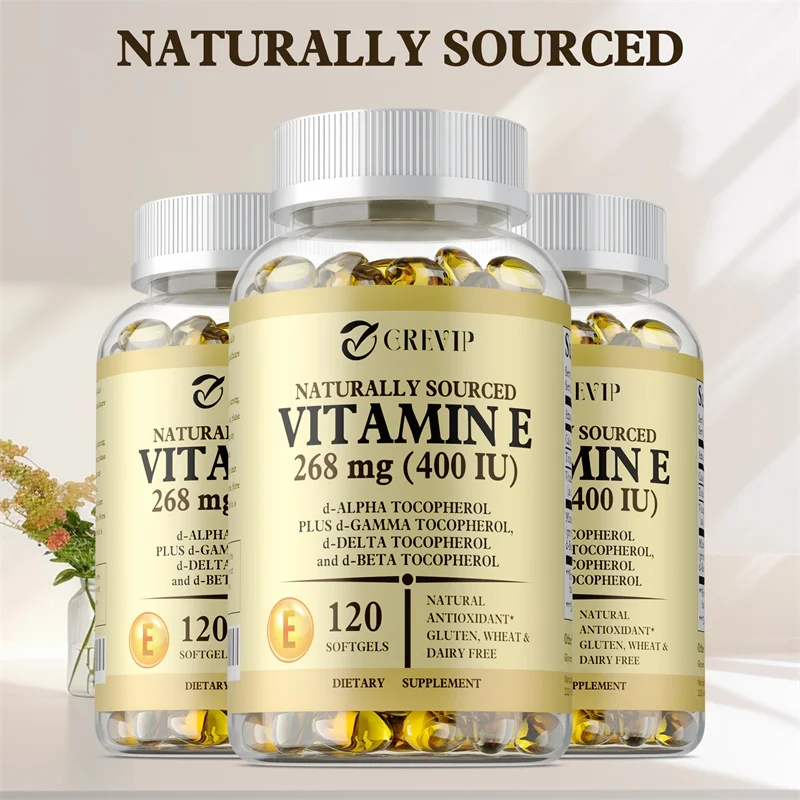 

Vitamin E - Anti-aging, Anti-oxidation, Stress Relief, Rough Skin Care Improvement, Immune System Enhancement, Skin Health