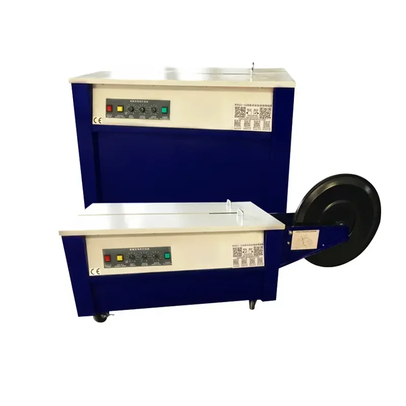 

Semi automatic Strapping Machine Double Motor , PP Belt Carton Case Packing Strapping Machine