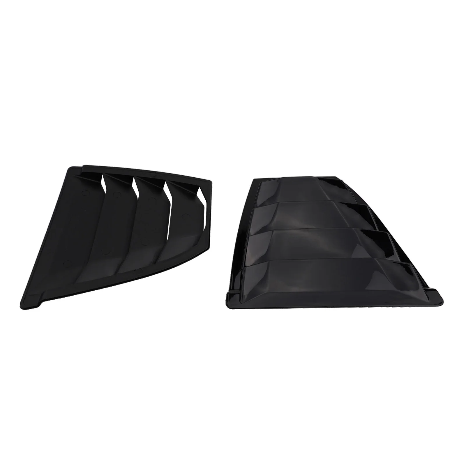 

Quarter Louver Trim Car Rear Door Louver Easy Installation Gloss Black Finish High Reliability Matte Black Finish