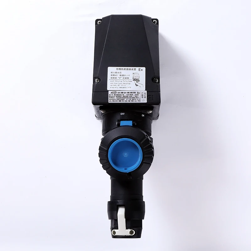 220V Hot Sell ABS 16A IIC T6 3 Pin Industrial Explosion-Proof Plug and Socket 3 Phase Explosion Proof Socket 3 Pin