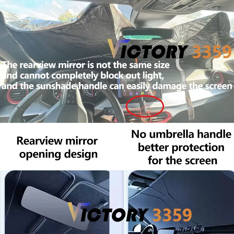 Front Windshield Sunshade for BYD Fang Cheng Bao Leopard 5