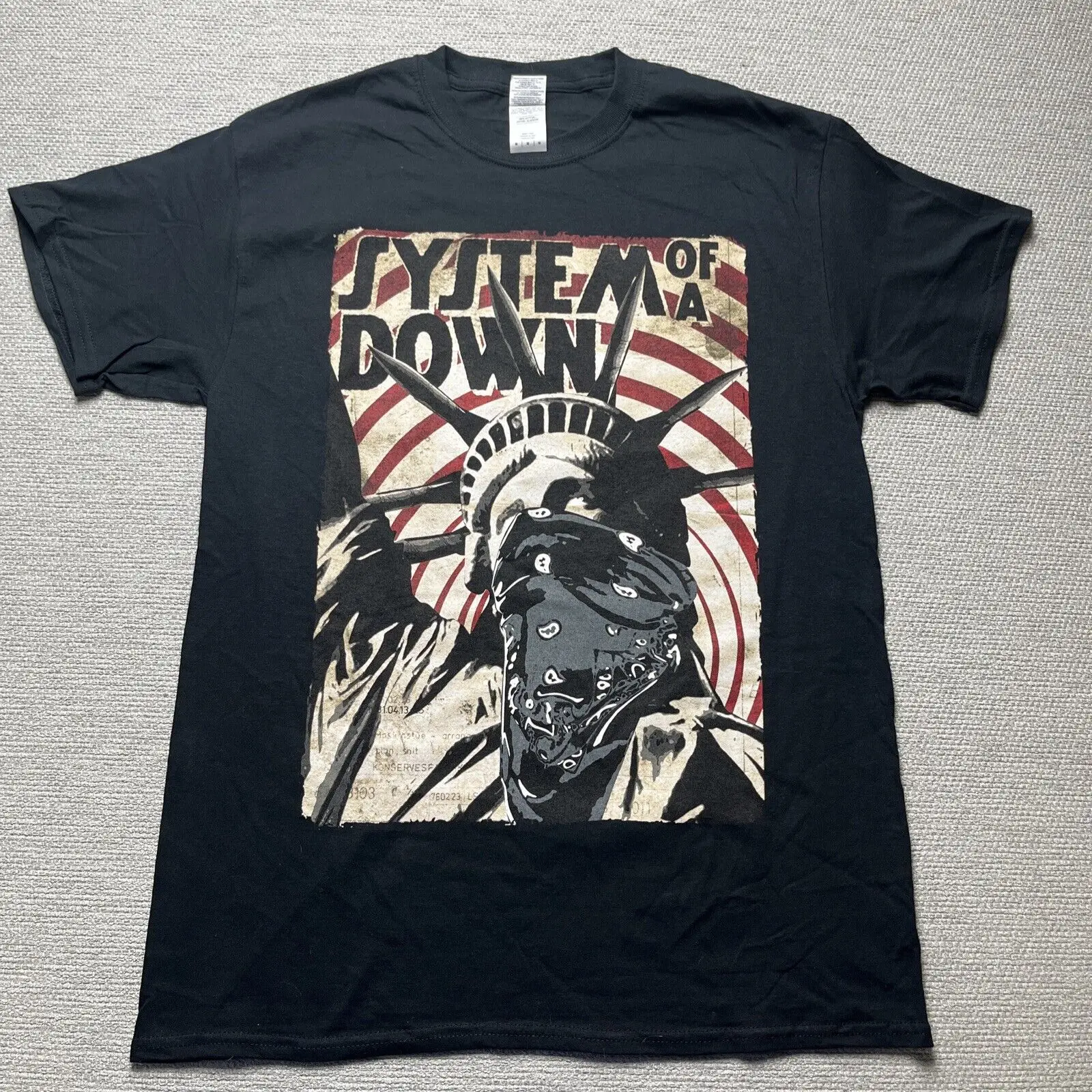 System Of A Down Liberty Bandit Size Medium Concert Tour T Shirt