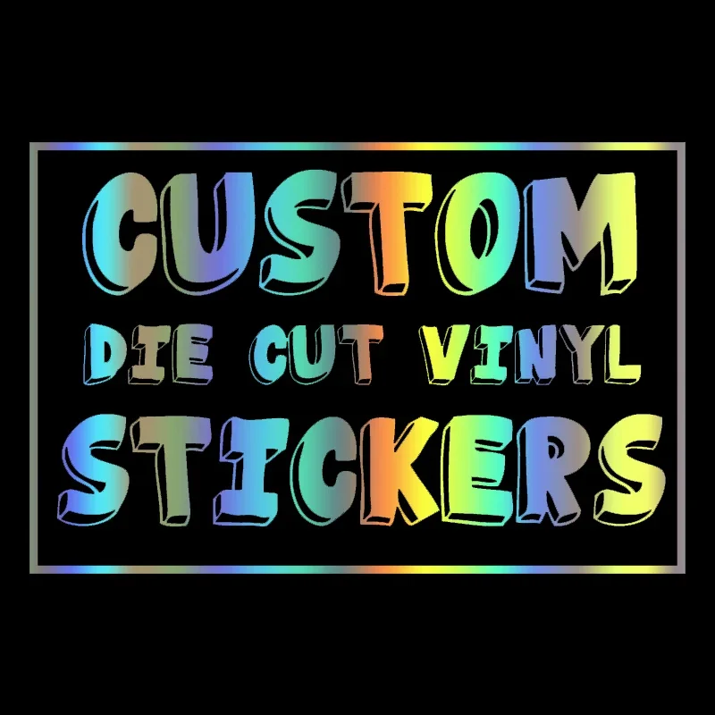 

Various Sizes/Colors Personality Custom Made Vinyl Decal Waterproof Car Sticker on Motorcycle Laptop