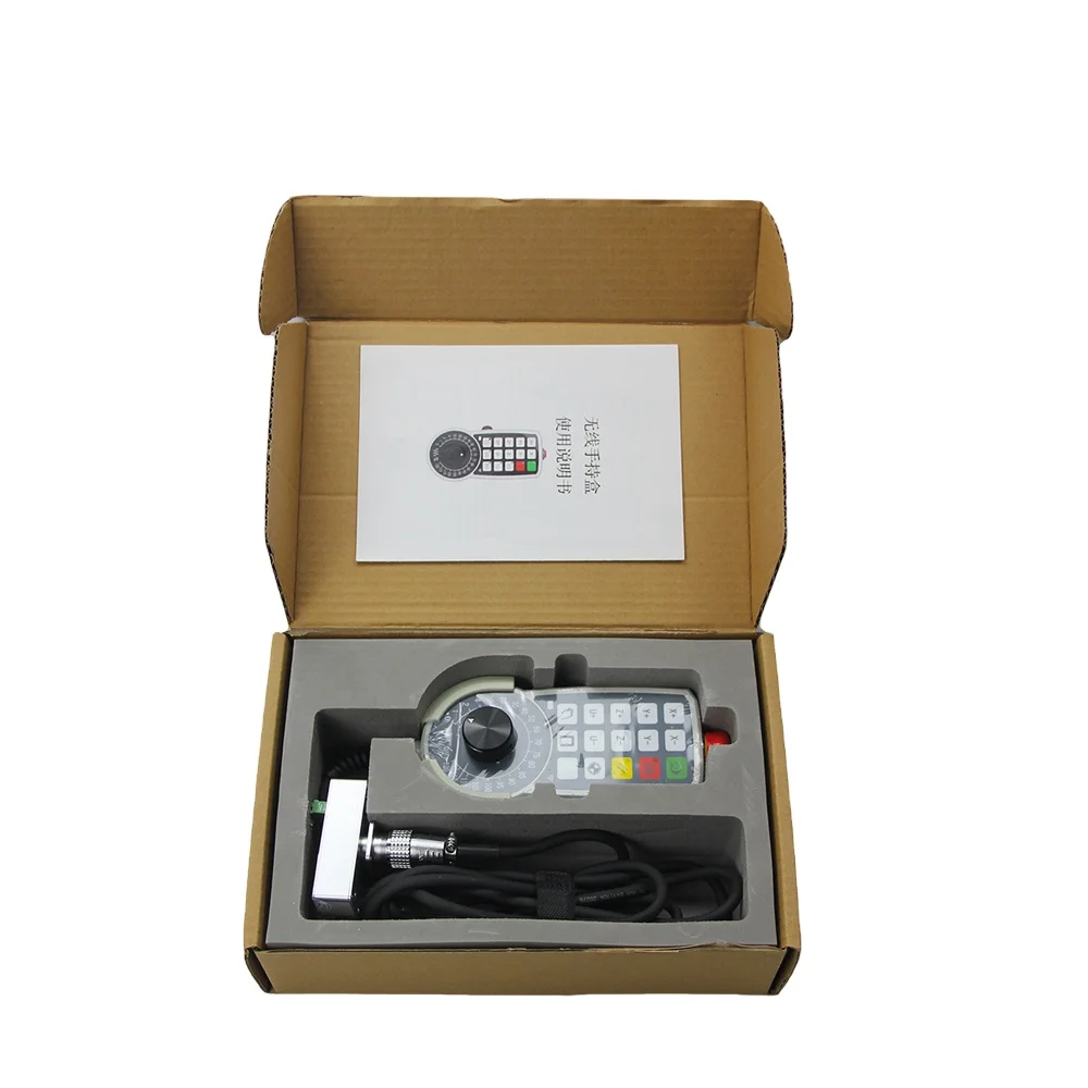 24V DC Switches 5V EtherCAT Hand-held Pendant Stations HPS With Wall Mount Bracket | 15Keys | | 2.5, 4, 8m Cable Handwheel