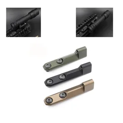 Tactical RM45 Off Set Mlok Mount For Surefir M340C M640DF M640V DF Light Mount For Huntting M-LOK Picatinny Rail