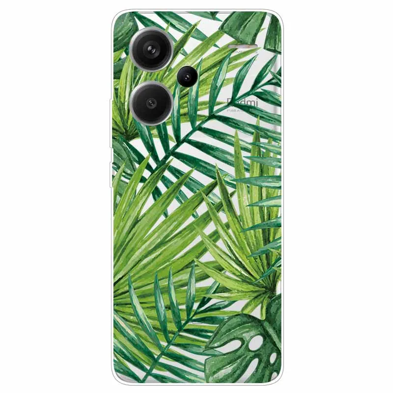 For Redmi Note 13 Pro Plus 5G Case Clear TPU Silicone Funda Capa for Xiaomi Redmi Note 13 Pro+ Soft Covers Transparent Coque bag