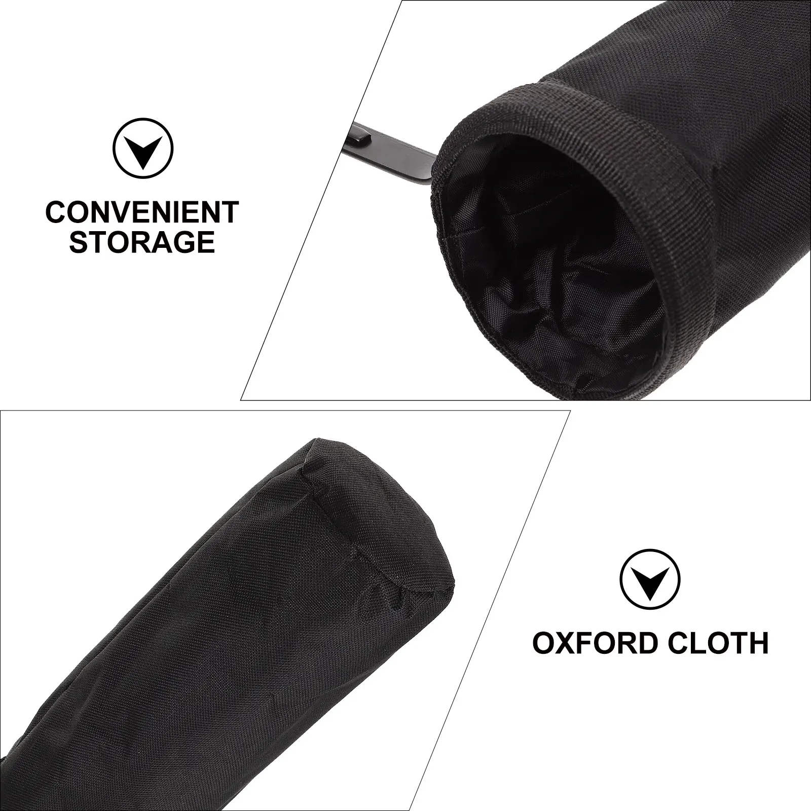 

Durable Drumstick Bag Storage Barrel Oxford Cloth Steel Frame Large Capacity Protective Inner Lining Firm Fixing Drum Accessory