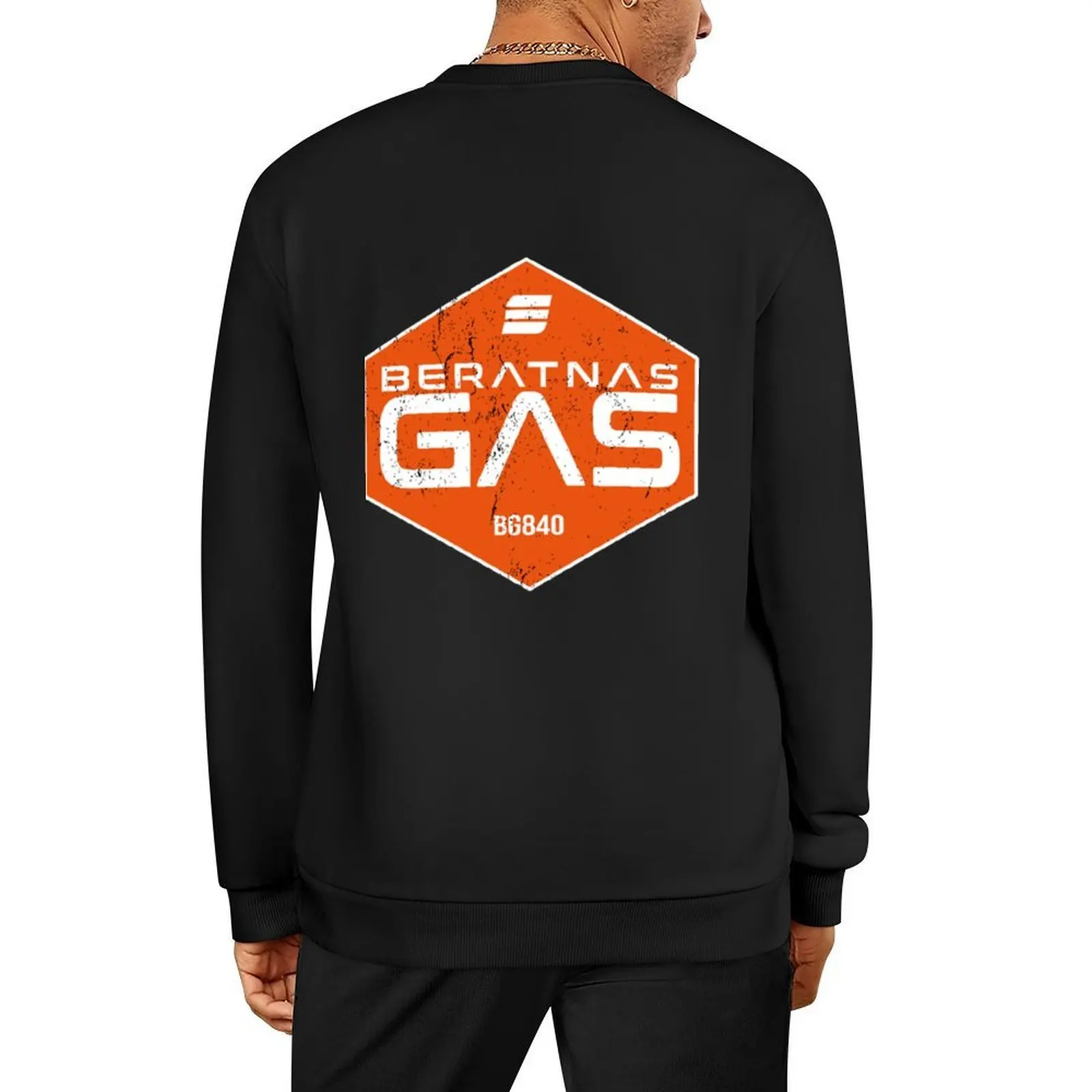 

Beratnas Gas Logo Classic Pullover men clothing autumn men wear men's coat sweatshirt men